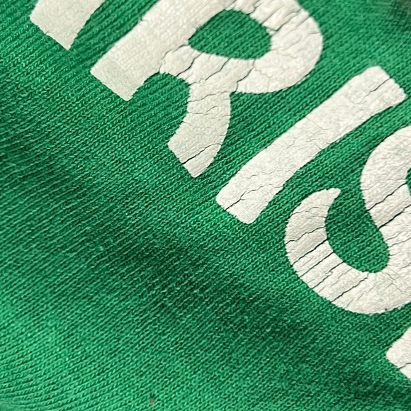 Vintage 90s Transplanted by the Irish St Patricks Day 1990s Tee Tshirt - Picture 5 of 6